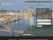Tablet Screenshot of grandviewpointe.com